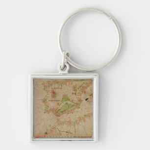 Porte-clés Un atlas nautique