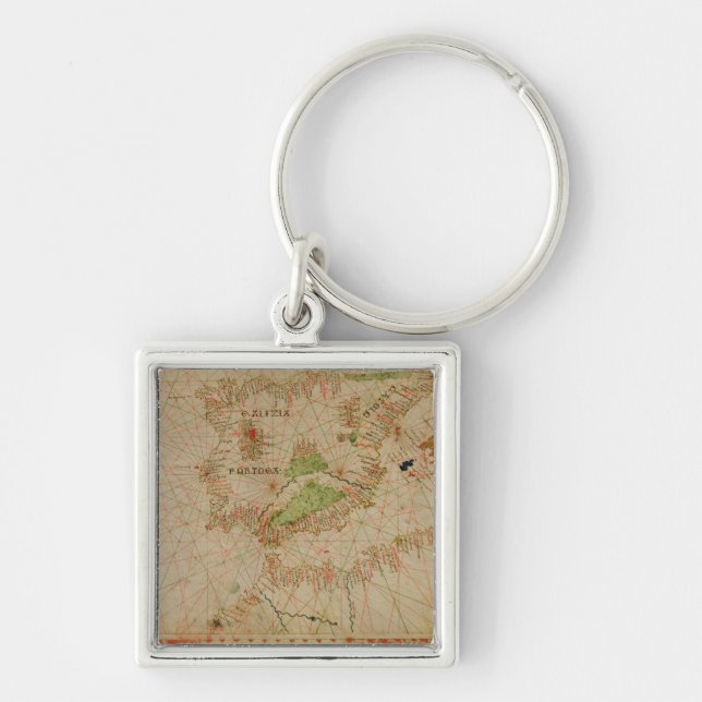 Porte-clés Un atlas nautique (Devant)