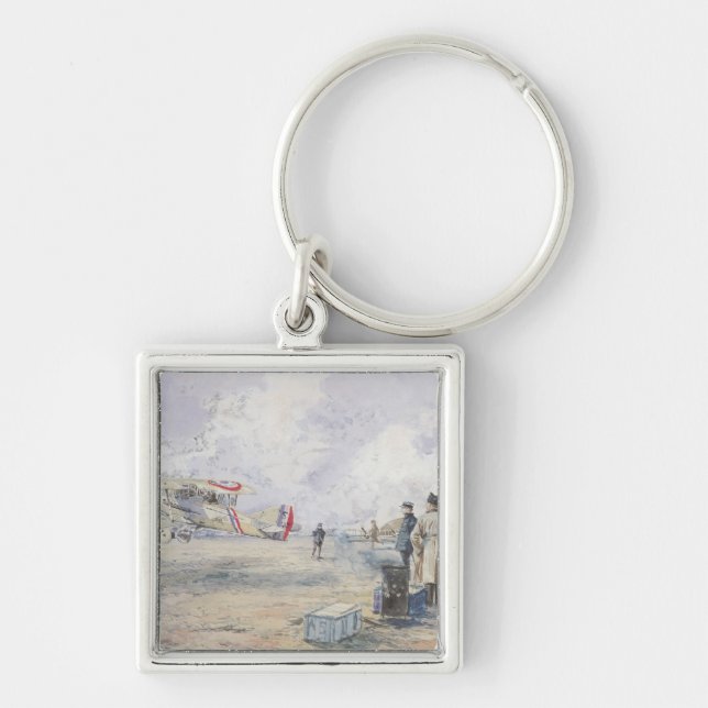 Porte-clés Un avion décollant, 1913 (Devant)
