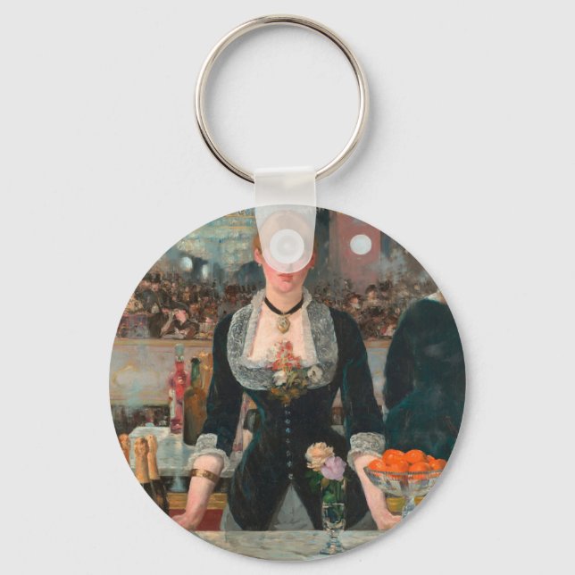 Porte-clés Un bar aux Folies-Bergère Edouard Manet (Recto)