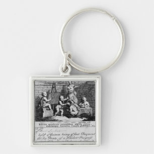 Porte-clés Un billet d'abonnement pour 'une prostituée