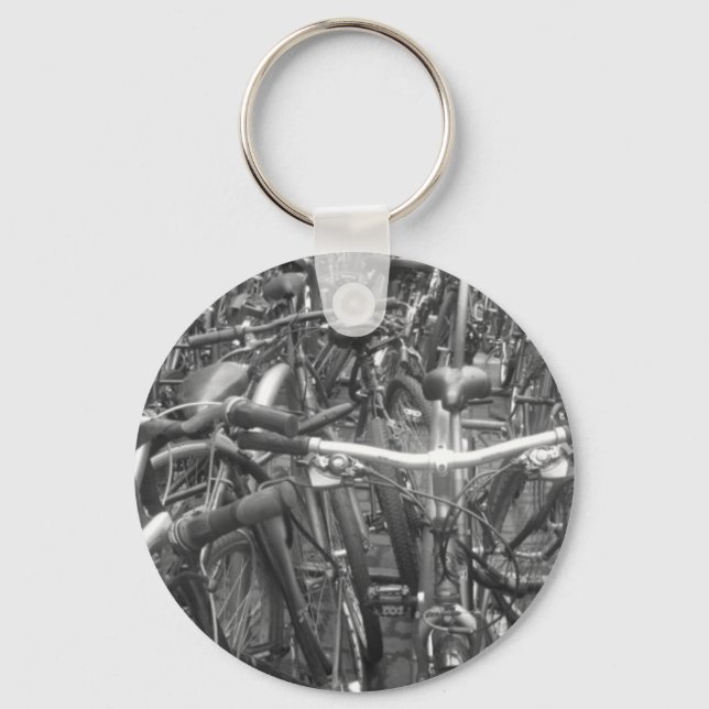 Porte-clés Un bordel de vélos (Recto)