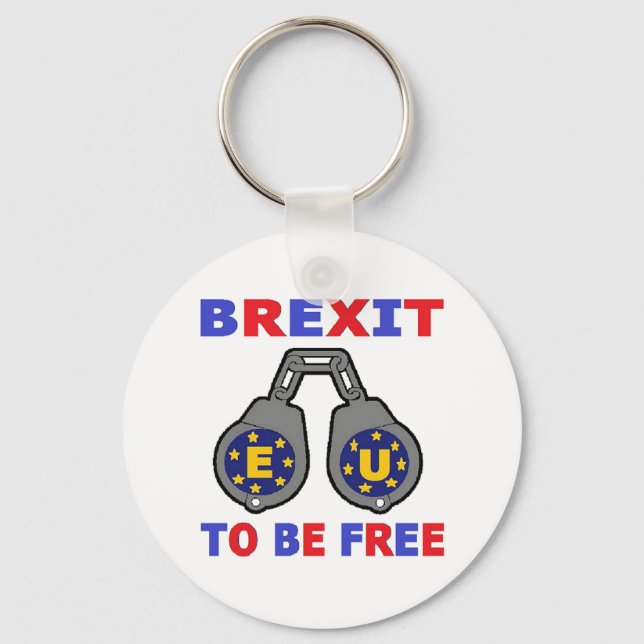 Porte-clés Un Brexit porte - clé pour être libre (Recto)