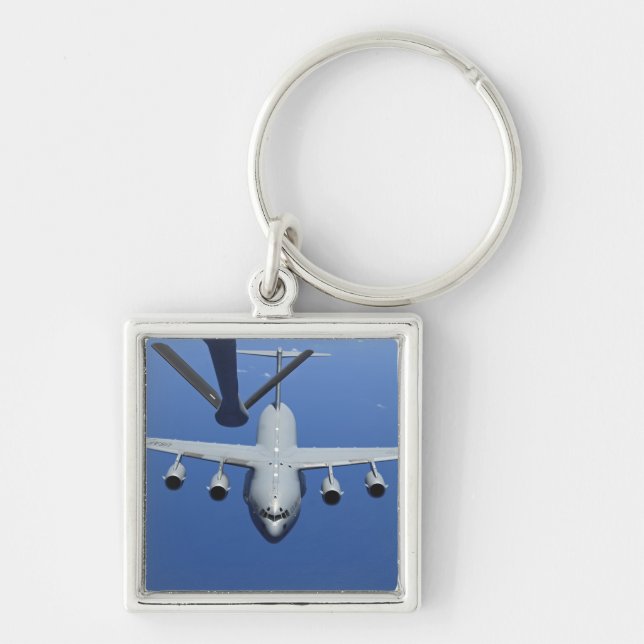 Porte-clés Un C-17 Globemaster III approche le boom (Devant)