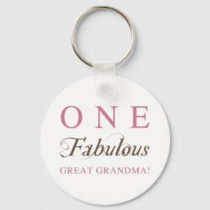 Porte-clés Un cadeau fabuleux de grand grand-mère