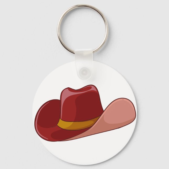 Porte-clés Un casquette de cowboy (Recto)