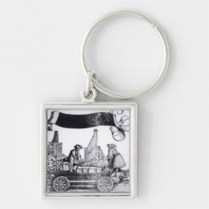 Porte-clés Un chariot musical