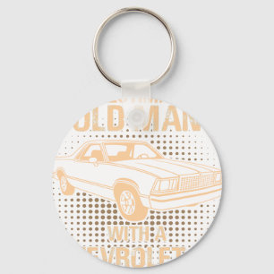 Porte-clés Un Chevrolet El Camino 1978 vieil homme