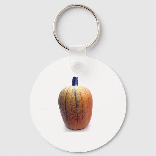 Porte-clés Un Citrouille orange (Recto)