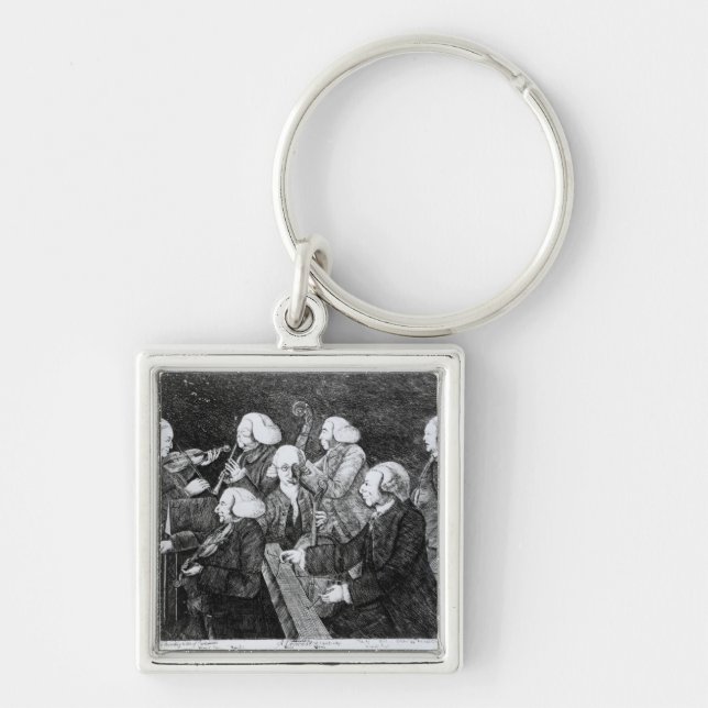 Porte-clés Un concert à Cambridge, 1770 (Devant)