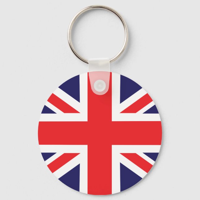 Porte-clés Un drapeau Union Jack. (Recto)