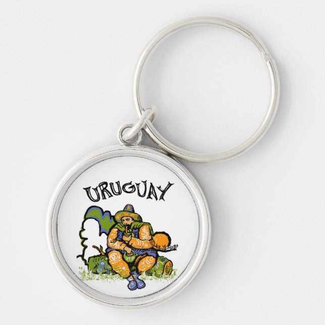 Porte-clés un Gaucho URUGUAY (Devant)