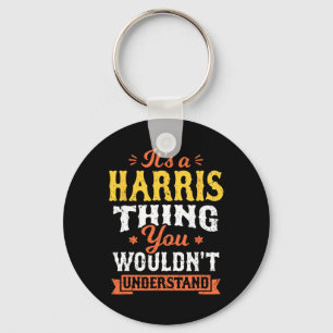 Porte-clés Un Harris que vous ne comprendriez pas Nom S