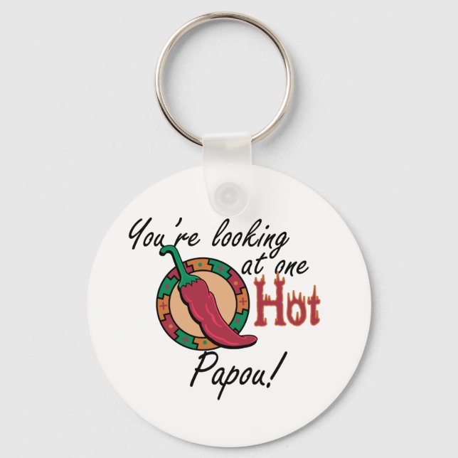 Porte-clés Un Hot Papou (Recto)
