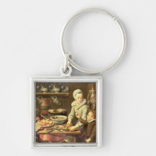 Porte-clés Un intérieur de cuisine