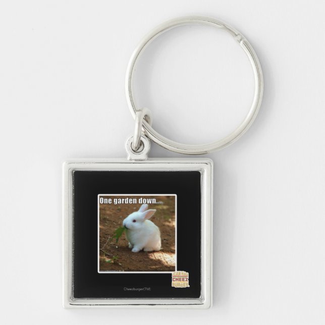 Porte-clés Un jardin Down� (Devant)