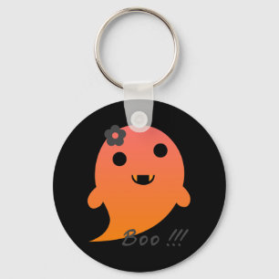 Porte-clés Un joli fantôme d'Halloween