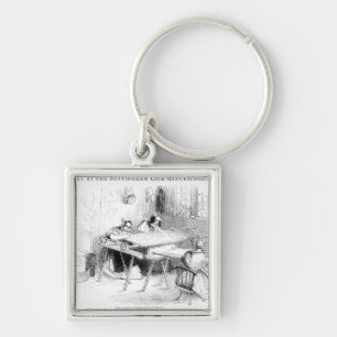 Porte-clés Un jour aux fabricants de dentelle de Nottingham