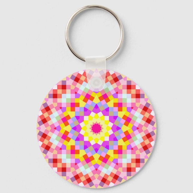 Porte-clés Un Jour Ensoleillé Ensoleillé (Recto)