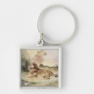 Porte-clés Un lion dans le désert, 1834