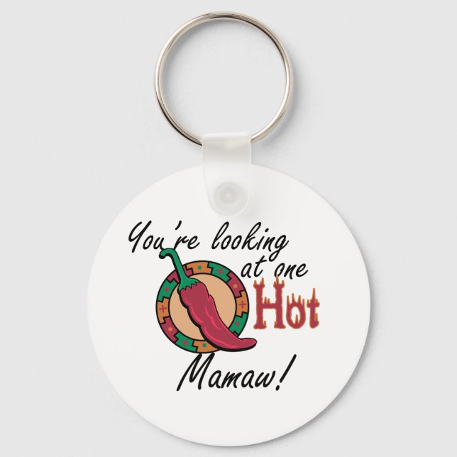 Porte-clés Un Mamaw chaud (Recto)