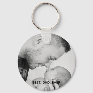 Porte-clés Un meilleur père personnalisé