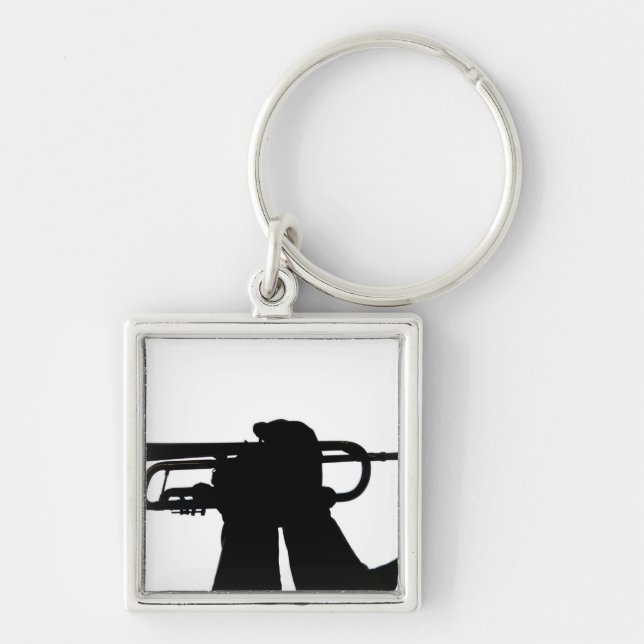 Porte-clés Un membre de service joue une chanson (Devant)