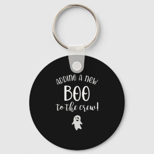Porte-clés Un nouveau boo pour l'équipage Halloween Grossesse