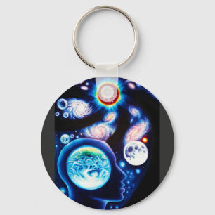 Porte-clés Un penseur et sa vision de l'univers