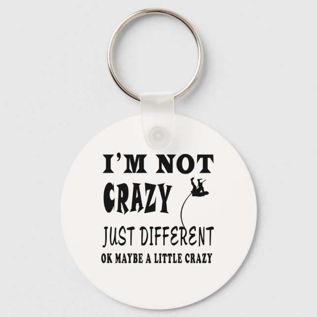 Porte-clés Un peu fou pour Pote Vault (Recto)