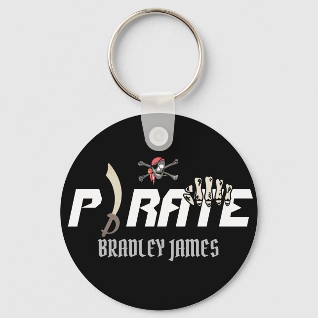 Porte-clés Un pirate | International Talk Like a Pirate day (Recto)