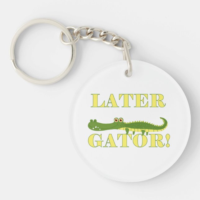 Porte-clés Un plus défunt alligator (Devant)