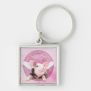 Porte-clés Un Porte - clé croyant en une chienne