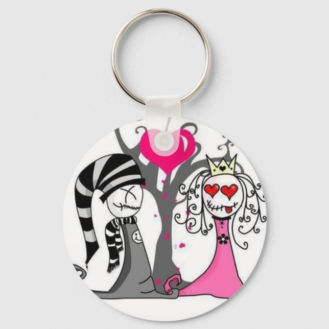 Porte-clés Un Porte - clé D'Amour Mort (Recto)