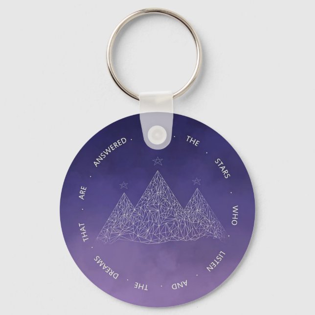 PORTE-CLÉS UN PORTE - CLÉ DE COURSE NUIT POUR LES ACOTIERS (Recto)