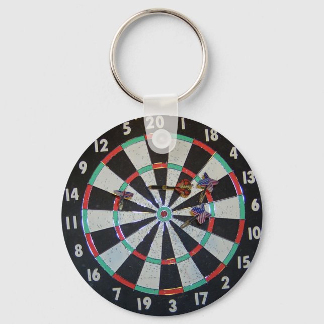 PORTE-CLÉS UN PORTE - CLÉ DE DARTBOARD ! ! ! ! ! (Recto)