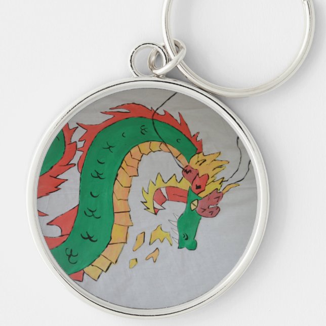 Porte-clés Un porte - clé de dragon (Devant)