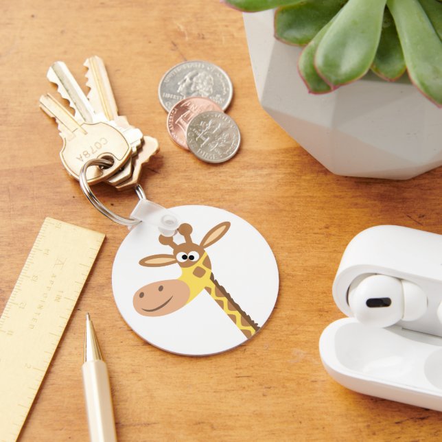 Porte-clés Un porte - clé de girafe (Bureau)