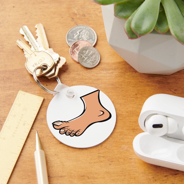 Porte-clés Un Porte - clé de pied (Créateur téléchargé)