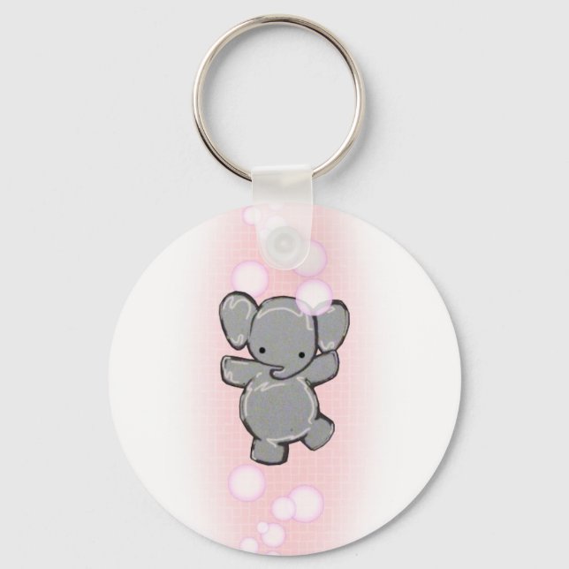 Porte-clés un porte - clé d'éléphant très propre (Recto)