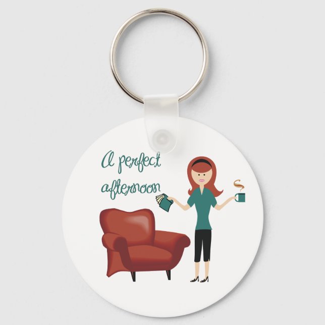 Porte-clés Un Porte - clé parfait l'après-midi (Recto)
