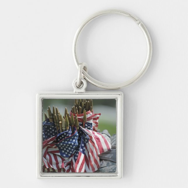 Porte-clés Un sac à dos de soldat de l'armée (Devant)