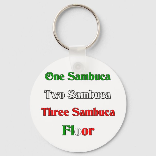 Porte-clés Un Sambuca (Recto)