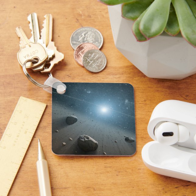 Porte-clés Une Ceinture Astéroïde Autour De L'Étoile Lumineus (Bureau)