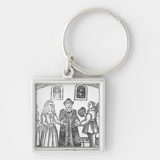 Porte-clés Une cérémonie de mariage (Devant)