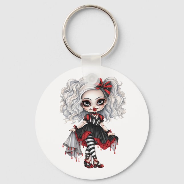 Porte-clés Une collection de designs Halloween pour jolie fil (Recto)