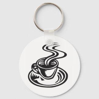 Porte-clés Une Coupe De Café Est La Clé