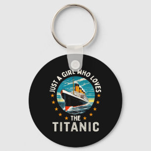 Porte-clés Une fille qui aime les filles du RMS Titanic