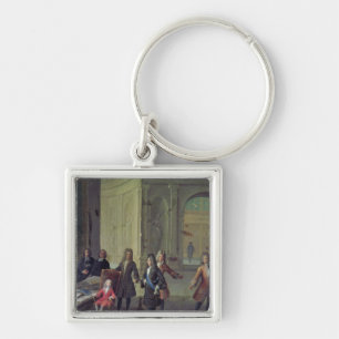 Porte-clés Une leçon étant donnée au jeune Louis XV