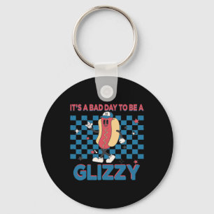 Porte-clés Une mauvaise journée pour être un Glizzy 4 juillet
